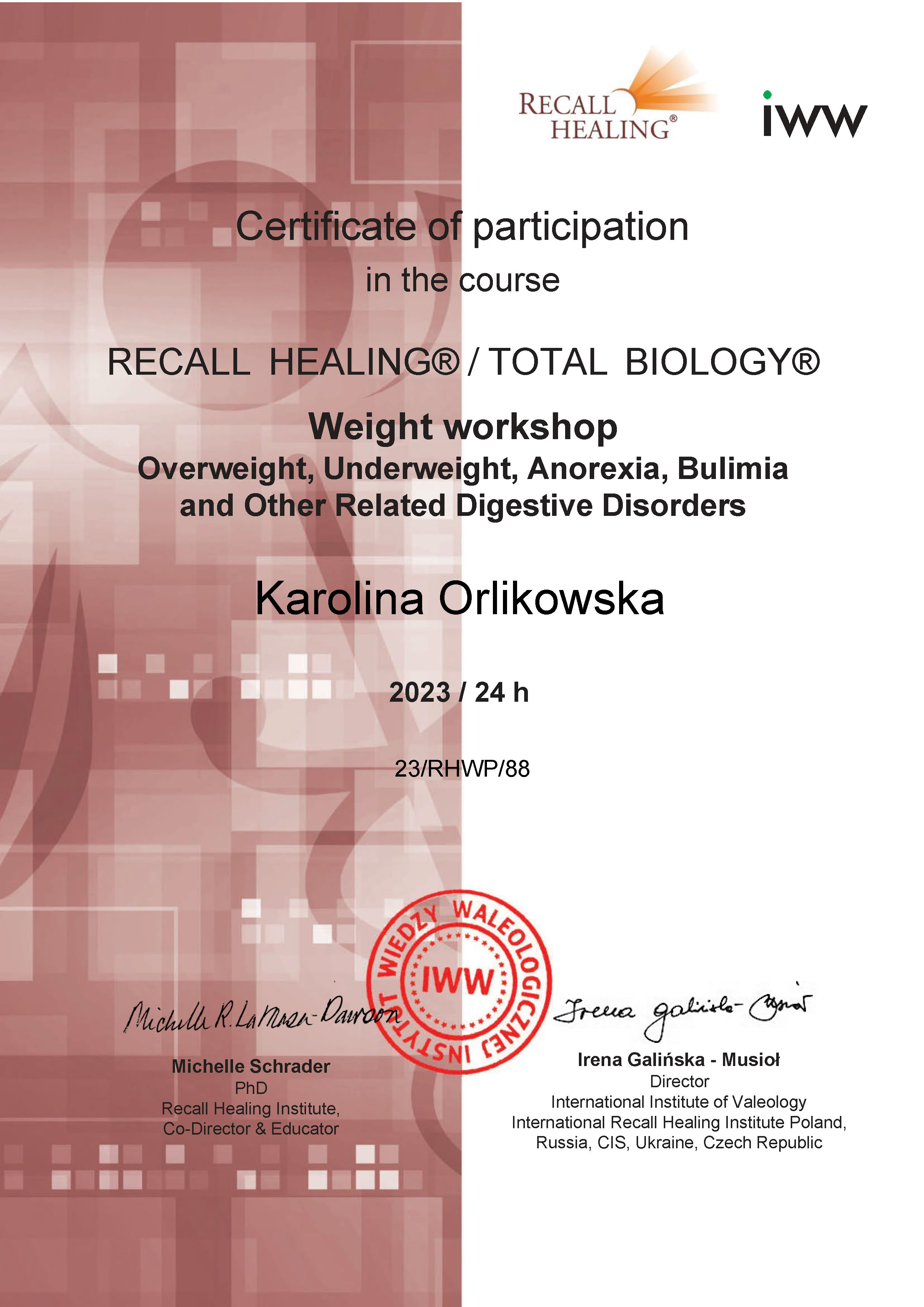 Overweight, Underweight, Anorexia, Bulimia